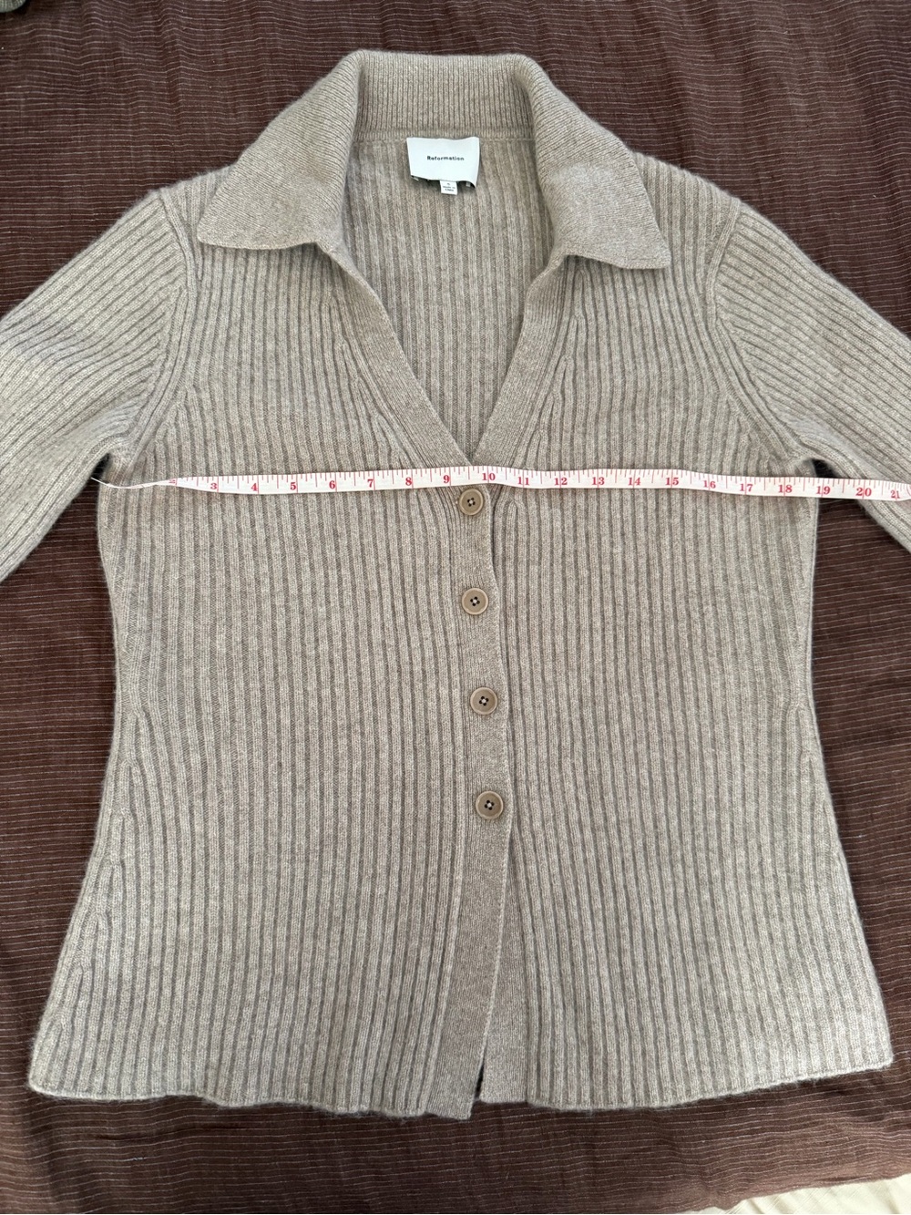 Reformation Shea Cashmere Cardigan - Picture 7 of 8
